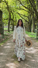 The Ivory Bloom Lace Dress