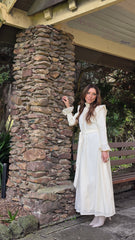 Ivory Meadow Broderie Dress