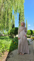Celeste Leaf Luxe Abaya