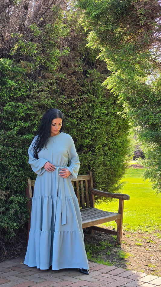 Mistline tiered Dress