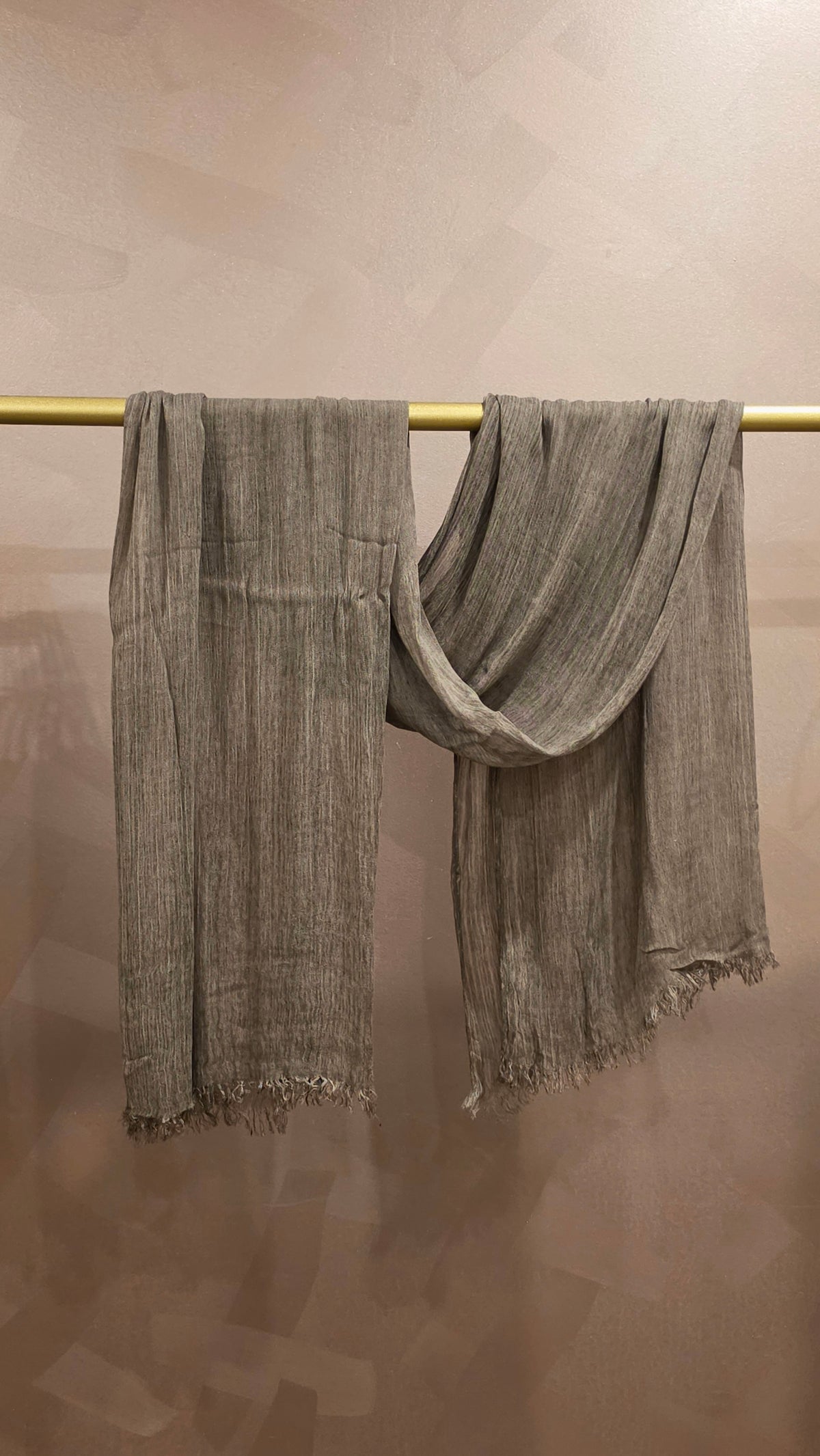 Earth Matte Crinkle Rayon Hijab