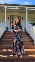 Twilight Blossom Grace Dress