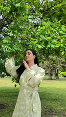 Lime serenity Dress