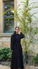 Noir Elan Tiered Dress