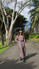 The Houndstooth Line Dress